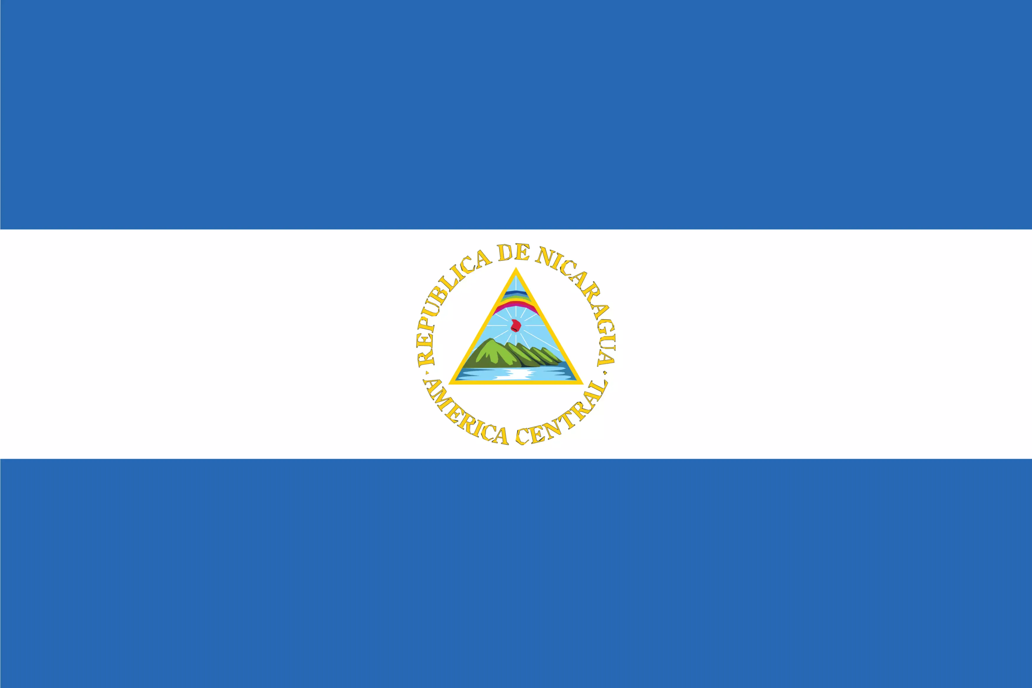 флаг никарагуа